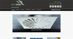 Desktop Screenshot of ecohvac.com.au